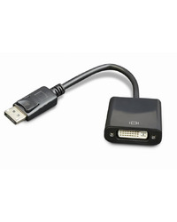 DisplayPort adapter GEMBIRD, A-DPM-DVIF-002, muški DisplayPort na ženski DVI, 10 cm, black