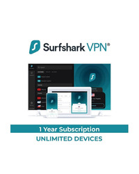 Surfshark VPN – 1 Year Unlimited Devices