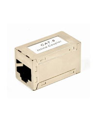 FTP shielded Cat 6 Lan coupler, GEMBIRD NCA-LC6S-01