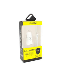 CAR CHARGER APOLLO 2IN1 IPHONE 7/8/X