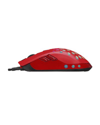 Miš gaming RAMPAGE SMX-R66 ROCKET Ultra Light Red RGB LED 12000dpi, 34832