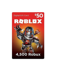 Roblox 50$ - 4500 Robux (USA)