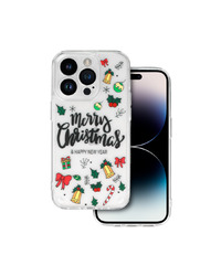 ZAŠTITNA MASKA CHRISTMAS CASE ZA IPHONE 15 PRO MAX DESIGN 3 CLEAR