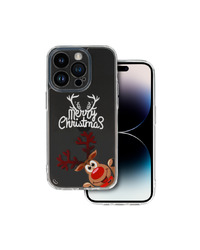 ZAŠTITNA MASKA CHRISTMAS CASE ZA IPHONE 14 PRO MAX DESIGN 1 CLEAR