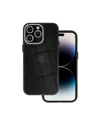 ZAŠTITNA MASKA ZA KAMERU SA TEČNIM SJAJEM ZA IPHONE 14 PRO CRNA
