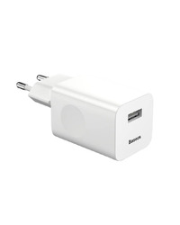 PUNJAČ BASEUS - USB - QC 3.0 24W 3A (CCALL-BX02) BIJELI