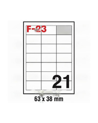 NALJEPNICA 63X38 FORNAX F-23 ,100/1