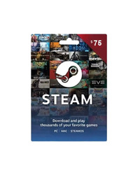 Steam gift card 75$ - Global