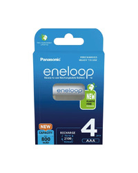 PANASONIC punjive baterije eneloop AAA/4B (BK-4MCDE/4CP)