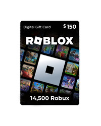 Roblox 150$ - 14500 Robux (USA)