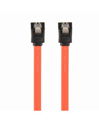 SATA data cable 50cm, metal clips, bulk, CC-SATAM-DATA, GEMBIRD
