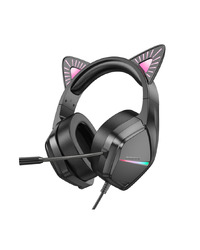 Slušalice sa mikrofonom BOROFONE BO106 Cute cat ear luminous gaming phantom cat