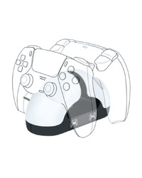 Bigben Dual Charging Station V3 (2 x Dualsense PS5 Controller) PS5DUALCHARGERV3