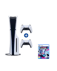 PlayStation 5 SLIM D chassis + PS5 Dualsense Wireless Controller + Destruction AllStars PS5