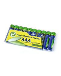 Baterije 10 kom Gembird Super alkaline AAA batteries, 10-pack EG-BA-AAASA-01