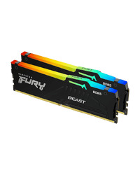 Kingston 32GB 5600MHz DDR5 RGB Fury Beast (2x16), CL36, EXPO KF556C36BBEAK2-32