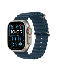 Apple Watch Ultra 2 2024 LTE 49mm Titanium Case - Blue Ocean band