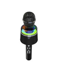 Mikrofon karaoke wireless bluetooth sa zvučnikom, black, GEMBIRD MICBT-01-BK