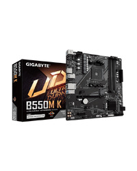 GIGABYTE MB B550M K, AM4 4xDDR4, 2xM.2, 4xSATA; 8xusB; DP; HDMI; PS2; mATX