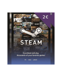 Steam gift card 2€ - Global