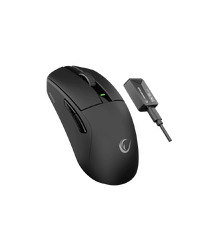 Miš gaming RAMPAGE Zenith Bt Wired 2.4g Black Wireless Paw3395 Nordic 52833 MCU, 41653