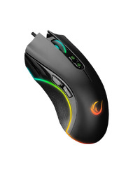 Miš gaming RAMPAGE SMX-R22 PhoenIX V2 Black, 7 key RGB 12800DPI, 31393