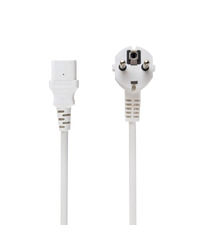 Napojni kabl, PC-186W-VDE, white GEMBIRD, 1,8m