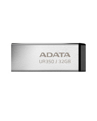 USB Memory stick Adata USB 32GB UR350 3.2 Crni Metal Style 100mbps UR350-32G-RSR/BK