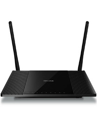 TP-Link N300 High Power Wi-Fi Router,  Qualcomm, Indoor, 1000mw, 2T2R, 300Mbps at 2.4GHz, 802.11b/g/n, 5 10/100M Ports, 2 9dBi detachable antennas,  Router/Access Point/Range Extender mode, Wall-Penetrating Wi-Fi
