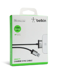 BELKIN MIXIT 30-Pin to USB, 2.1A ChargeSync Cable, 2M, BLACK