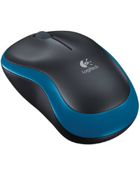 LOGITECH M185 Wireless Mouse - BLUE - EER2