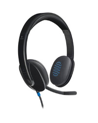 LOGITECH H540 Corded Headset - BLACK - USB