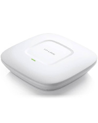 TP-Link Wireless N Ceiling/Wall Mount Access Point, 300Mbps at 2.4Ghz, 802.11b/g/n, 1 10/100Mbps LAN, Passive PoE Supported, Centralized Management, Captive Portal,  AP Mode, Multi-SSID, Cluster mode, Rogue AP Detection, 2*4dbi Internal Anntenna