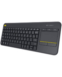 LOGITECH Wireless Touch Keyboard K400 Plus - EMEA - Croatian layout - Black