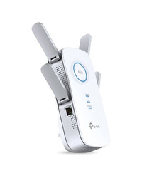 TP-Link RE650 AC2600 MU-MIMO Wi-Fi Range Extender,Wall Plugged, 4 external antennas, 1xGigabit Port, 1733Mbps at 5GHz + 800Mbps at 2.4GHz, Range Extender/AP mode, WPS, 4x4 MU-MIMO, Beamforming, Access Control, Power Schedule, LED Control, Tether App