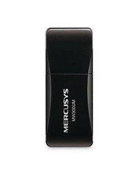 Mercusys MW300UM 300Mbps Wireless N Mini USB Adapter, Mini Size, Portable Design, USB 2.0, Internal Antenna, WPA2