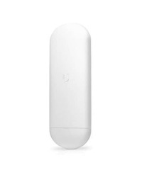 Ubiquiti airMAX NanoStation 5AC, UISP-supported WiFi radio designed for point-to-point and customer premises applications, 5 GHz, 15+ km link range, 450+ Mbps throughput, Secondary LAN with PoE out support, PoE adapter included,Pole and wall mounting