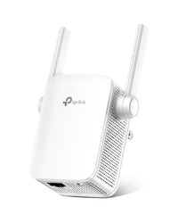 AC750 Wi-Fi Range Extender, Wall Plugged, 433Mbps at 5GHz + 300Mbps at 2.4GHz, 802.11ac/a/b/g/n, 1 10/100M LAN, WPS button, 2 fixed antennas, Range Extender/AP mode, Intelligent Signal Light, Access Control, LED control, Tether App