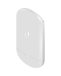Ubiquiti airMAX NanoStation 5AC Loco, Compact, UISP-ready WiFi radio sporting a classic NanoStation design and an updated airMAX AC chipset, 5 GHz, 10+ km link range, 450+ Mbps throughput, PoE adapter not included, Pole mounting kit (Included)