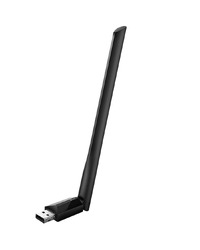 TP-Link AC600 High Gain Wi-Fi Dual Band USB Adapter,433Mbps at 5GHz + 200Mbps at 2.4GHz, USB 2.0, 1 high gain antenna