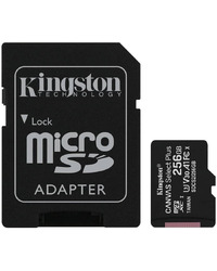 Kingston 256GB micSDXC Canvas Select Plus 100R A1 C10 Card + ADP