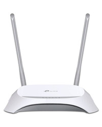 300Mbps 3G/4G Wireless N Router, Compatible with LTE/HSPA+/HSUPA/HSDPA/UMTS/EVDO USB modem, 3G/WAN failover, 2T2R, 2.4GHz, 802.11b/g/n, 2 fixed antennas
