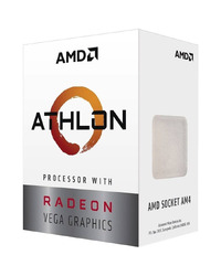 AMD CPU Desktop 2C/4T Athlon PRO 300GE (3.4GHz,5MB,35W,AM4) tray, with Radeon Vega 3 Graphics