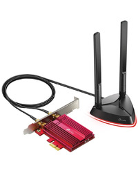 TP-Link AX3000 WiFi 6 Bluetooth 5.0 PCIe adapter. Up to 2400Mbps, 802.11AX Dual Band Wireless Adapter with MU-MIMO, OFDMA, Ultra-Low Latency, Supports Windows 10 (64bit)