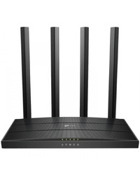 TP-Link AC1900 802.11ac Wave2 3×3 MIMO Wi-Fi Router, 1300Mbps at 5GHz + 600Mbps at 2.4GHz, 5 Gigabit Ports,4 antennas, Beamforming,Smart Connect,IPTV, Access Point Mode, IPv6 Ready,Tether App,Cloud support