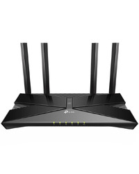 TP-Link AX3000 Wi-Fi 6 Router, Dual-Core CPU, 2402Mbps at 5GHz+574Mbps at 2.4GHz,5 Gigabit Ports,1 USB 3.0,4 Antennas,Downlink and Uplink OFDMA,MU-MIMO,HT160,1024QAM,Smart Connect,Beamforming,DFS,HomeCare,Link Agg.,IPTV,Access Point Mode,VPN Server