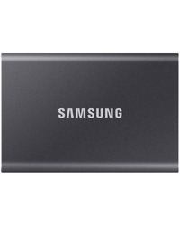 Samsung SSD T7 External 1TB, USB 3.2, 1050/1000 MB/s, included USB Type C-to-C and Type C-to-A cables, 3 yrs, iron gray