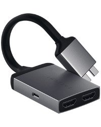Satechi Type-C Dual HDMI Adapter - Space Grey