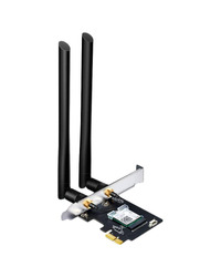 TP-Link AC1200 Wi-Fi Bluetooth 4.2 PCIe Adapter, 867Mbps at 5 GHz + 300Mbps at 2.4 GHz, Include High Gain Antennas, 2x2 MIMO, LP and FH Brackets