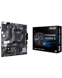 ASUS PRIME A520M-K AM4 mATX MB - AMD A520 2xDIMM DDR4 1xM.2 4xSATA PCIe 3.0 1Gb Ethernet 1xD-SUB 1xHDMI